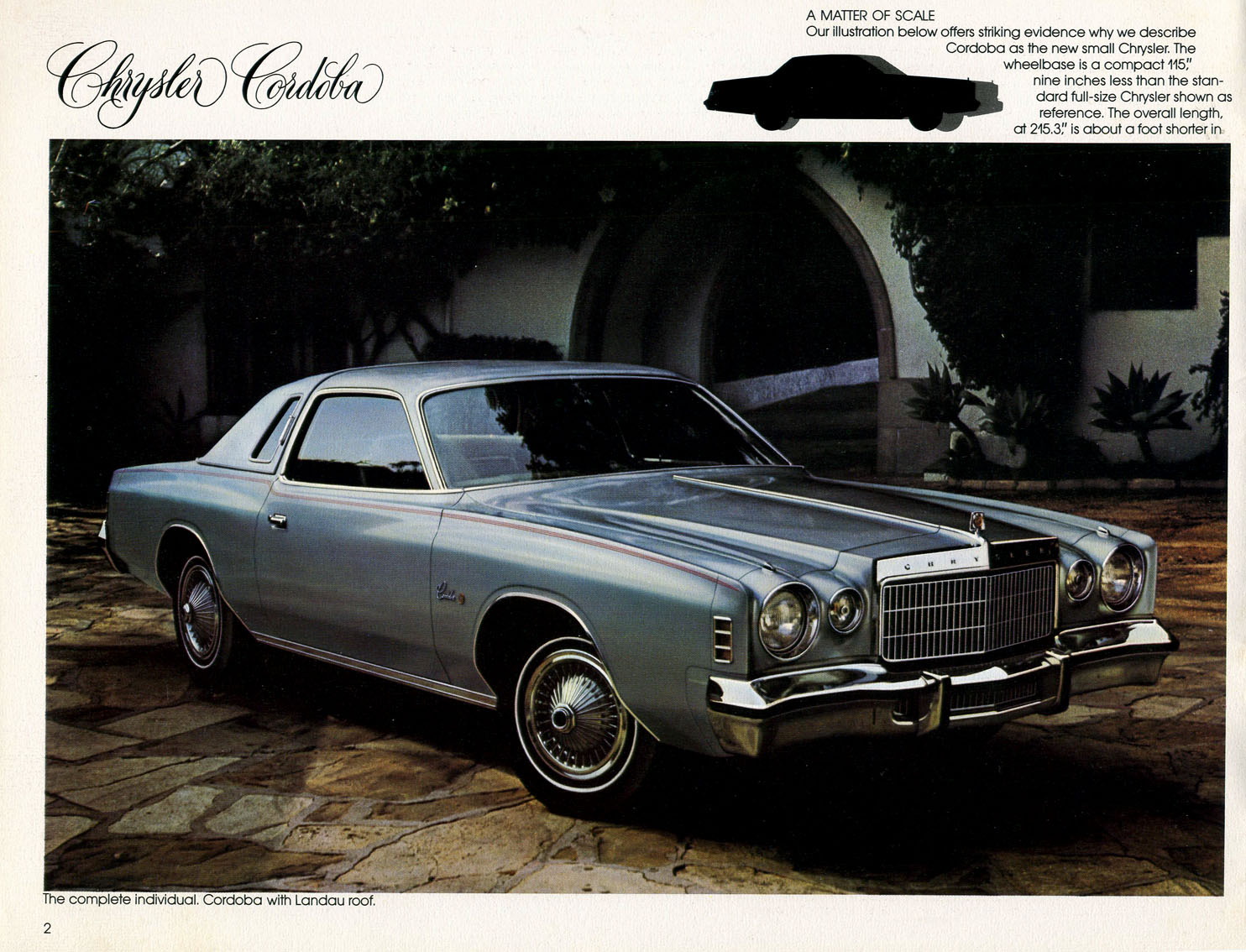 1975 Chrysler Cordoba Brochure Page 4
